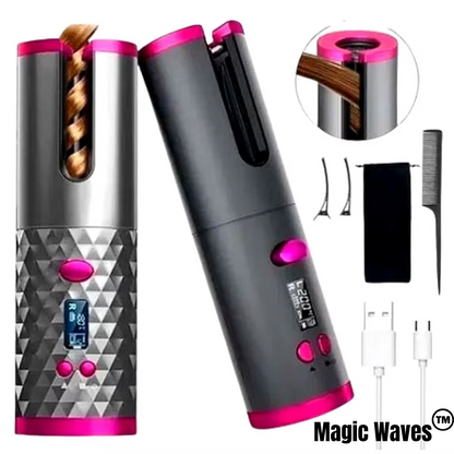 Magic Waves™ Rizador de Pelo Automático Inalámbrico