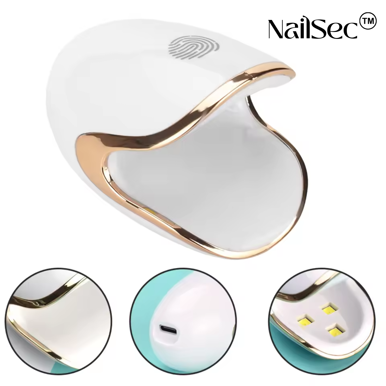 NailSec™ Máquina Secadora De Uña Portátil