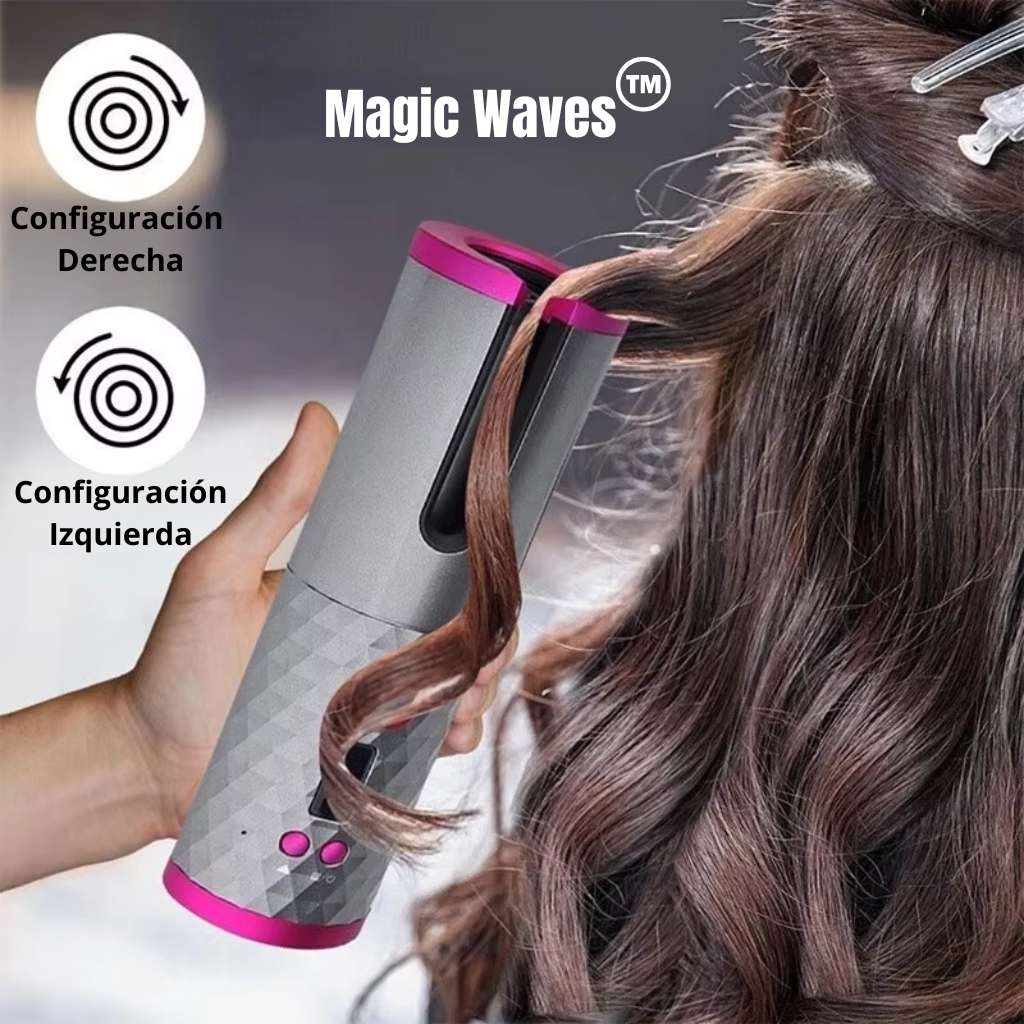 Magic Waves™ Rizador de Pelo Automático Inalámbrico