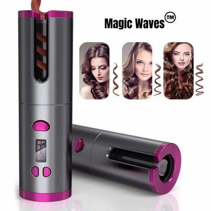 Magic Waves™ Rizador de Pelo Automático Inalámbrico