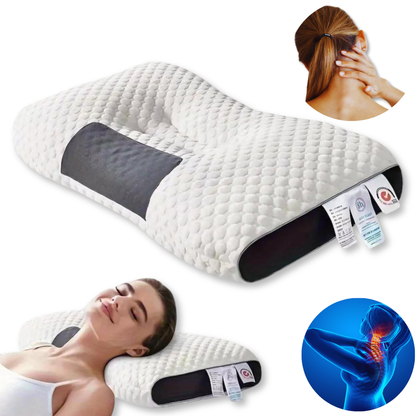 NubeConfor™ Almohada Cervical Ajustable Ergonómica 2 Unidad