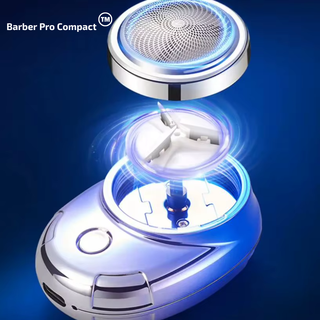 Barber Pro Compact™ Mini Afeitadora Portátil Recargable