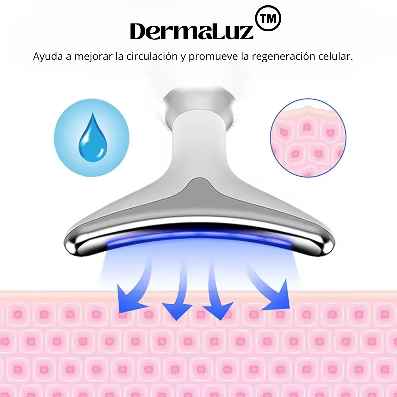 DermaLuz™ Masajeador Reductor De Papada Facial