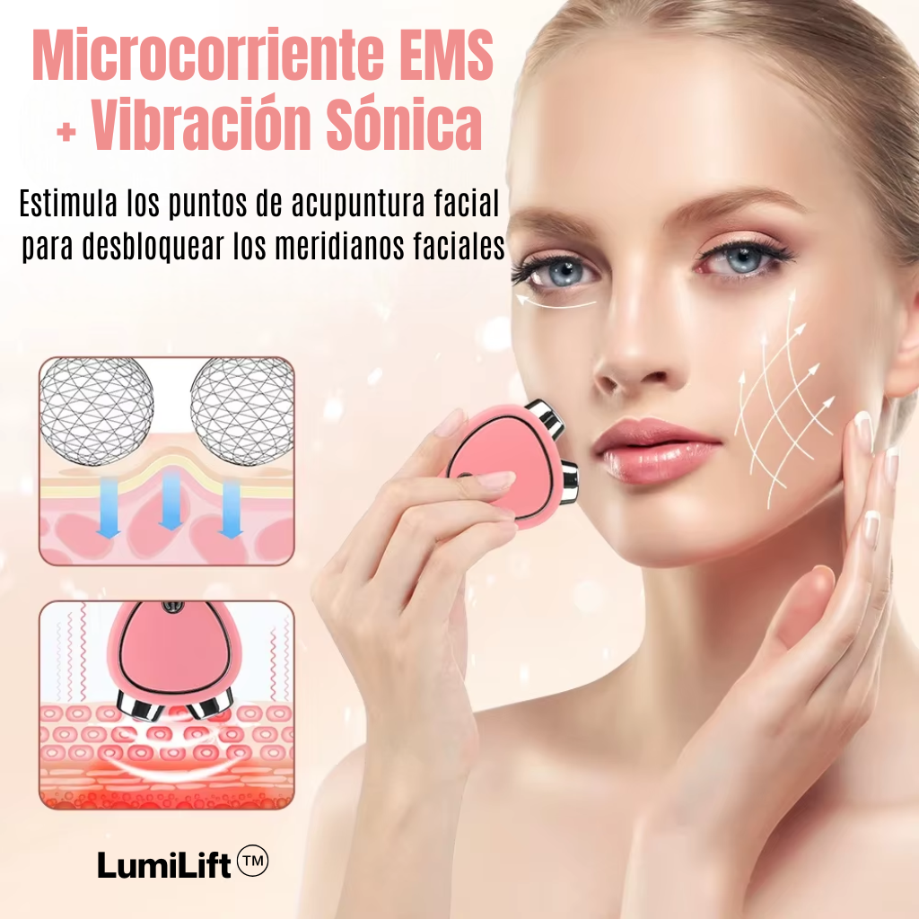 LumiLift™ Masajeador Facial con Microcorriente